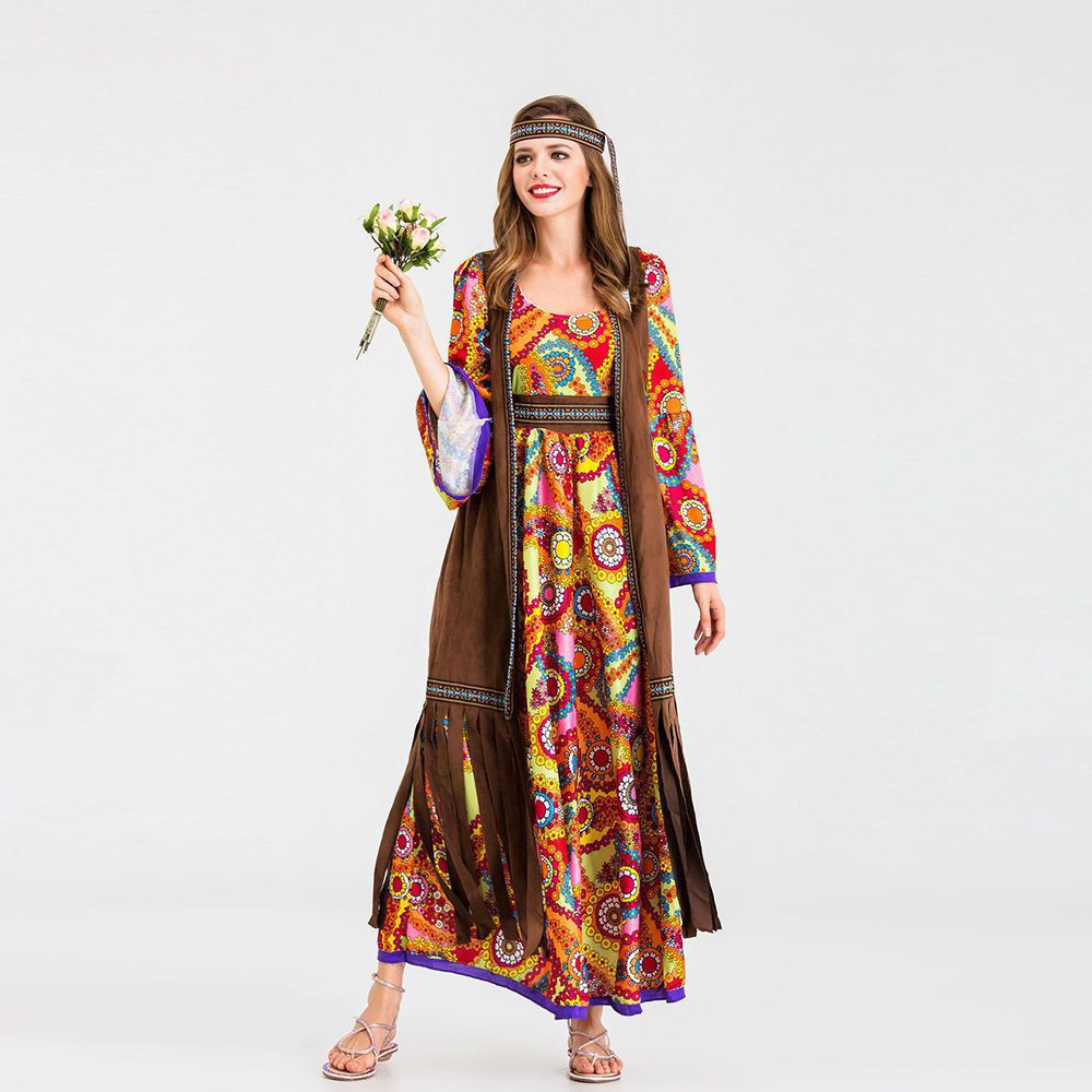 Vestido anos 70 Purim